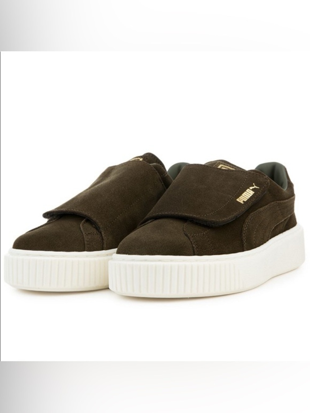 Puma Basket Platform Strap Sneakers